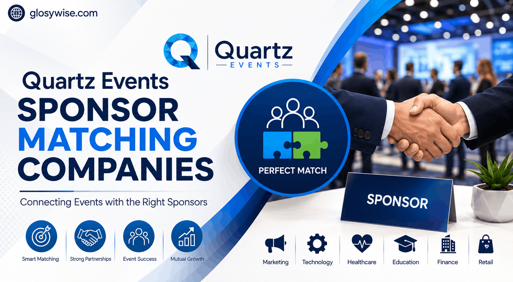 Quartz Events Sponsor Matching Companies